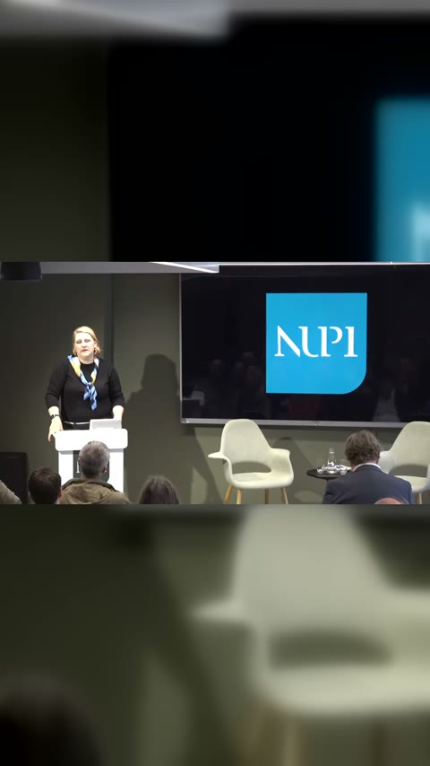 Liana Fix speaking at NUPI in Oslo